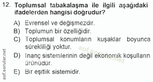 Soru 12
