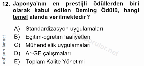 Soru 12