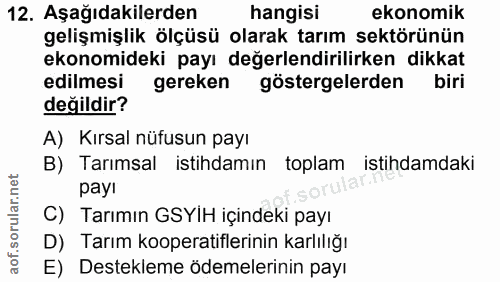 Soru 12