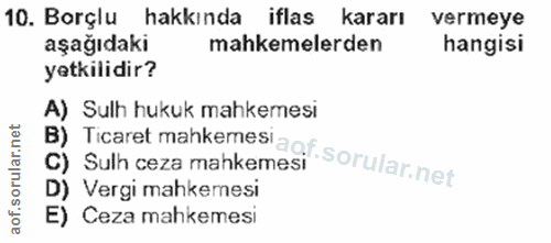 Soru 10