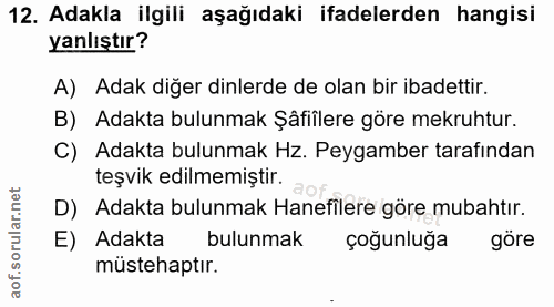 Soru 12