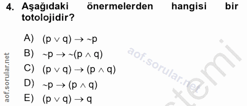 Soru 4