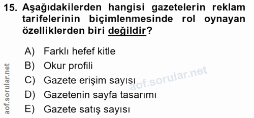 Soru 15