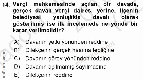 Soru 14