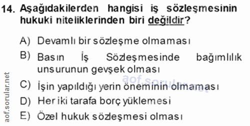 Soru 14
