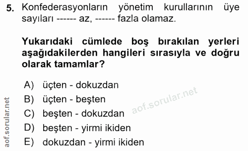 Soru 5