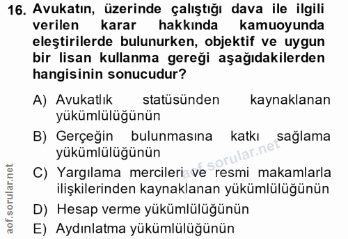 Soru 16