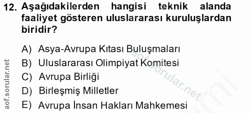 Soru 12