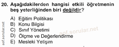 Soru 20