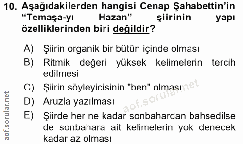 Soru 10