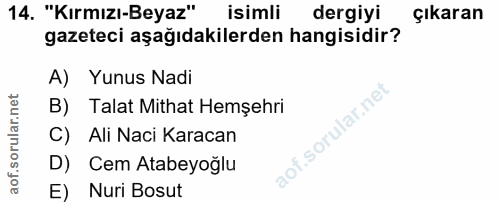 Soru 14