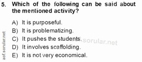 Soru 5