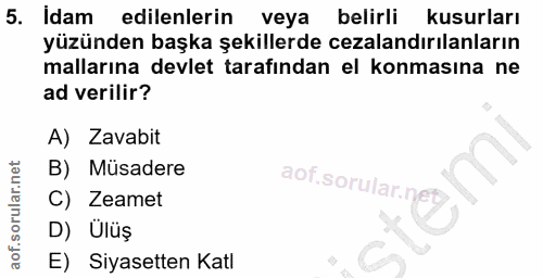 Soru 5