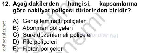 Soru 12