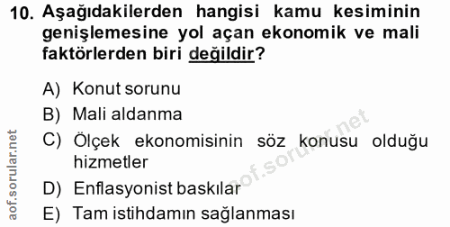Soru 10