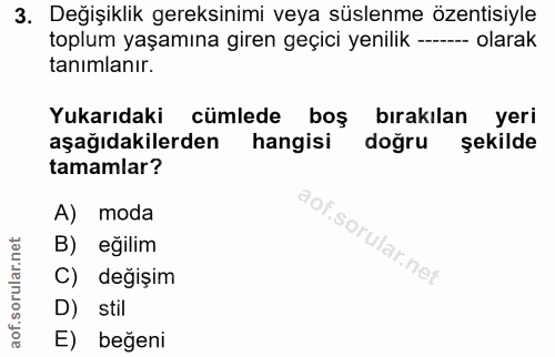 Soru 3