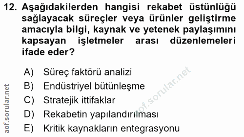 Soru 12