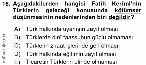 Soru 16