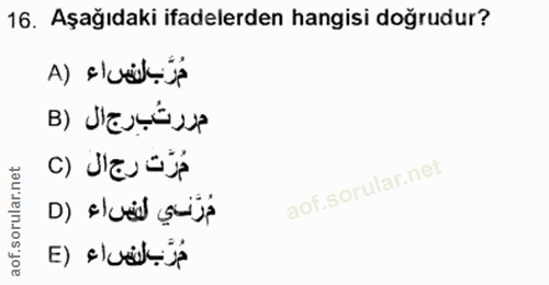 Soru 16