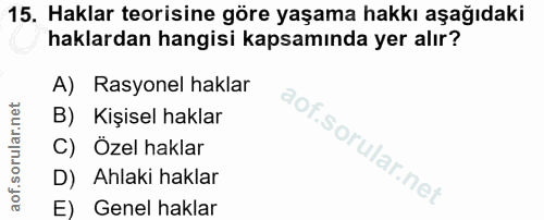 Soru 15
