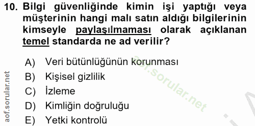 Soru 10