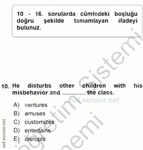 Soru 10