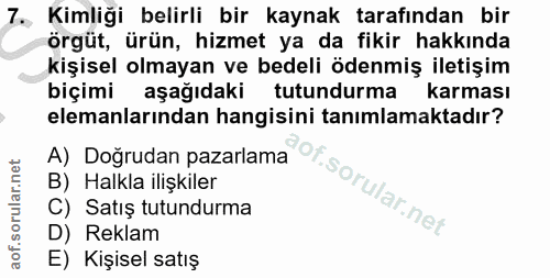 Soru 7