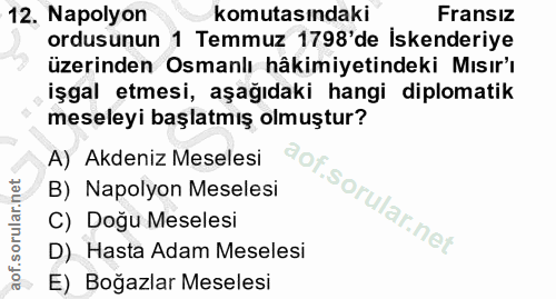 Soru 12