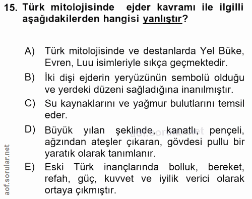Soru 15