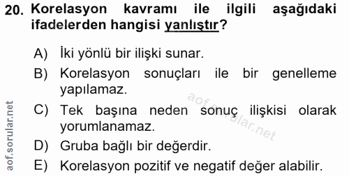 Soru 20