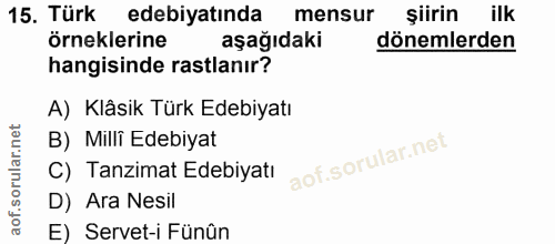 Soru 15