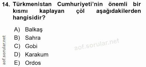 Soru 14