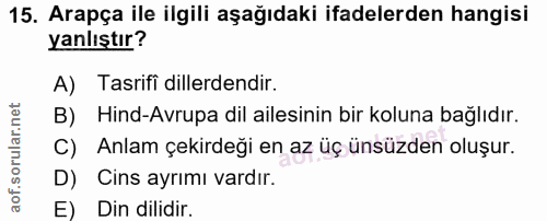 Soru 15