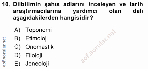 Soru 10