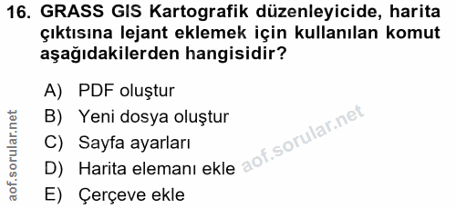 Soru 16