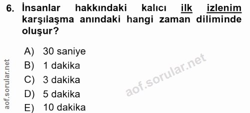Soru 6
