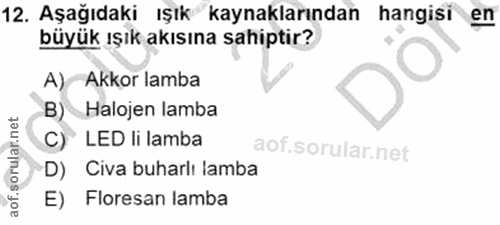 Soru 12