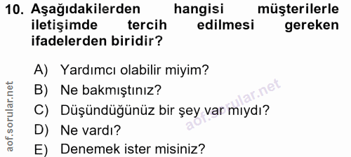 Soru 10