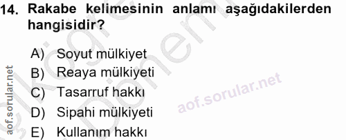 Soru 14