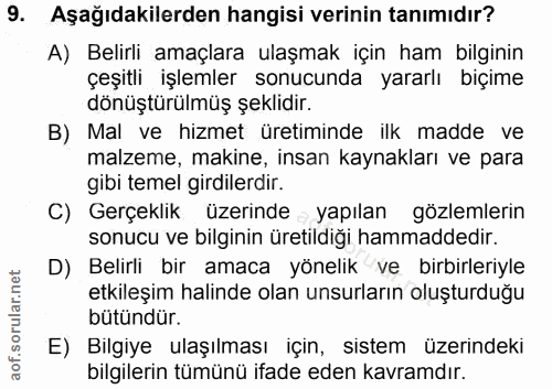 Soru 9