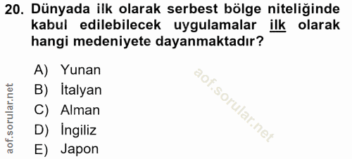Soru 20