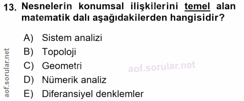 Soru 13