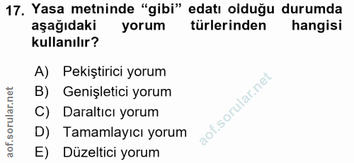 Soru 17