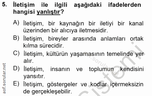 Soru 5