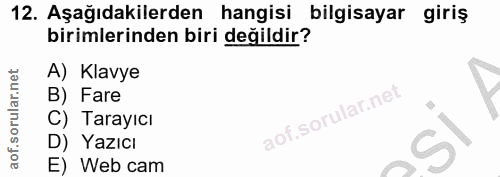 Soru 12