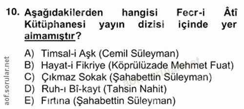Soru 10
