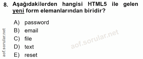 Soru 8
