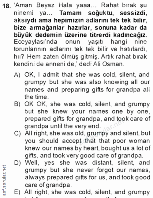 Soru 18