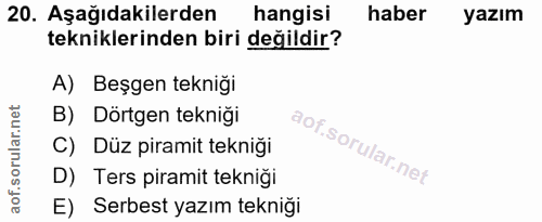 Soru 20