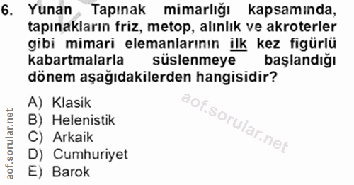 Soru 6